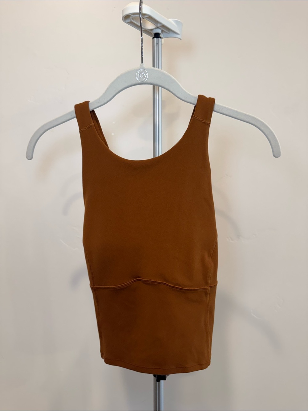 lululemon athletica Rust Brown Scoop Neck Tank